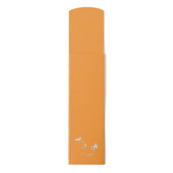 Etui à crayon individuel orange Made in France