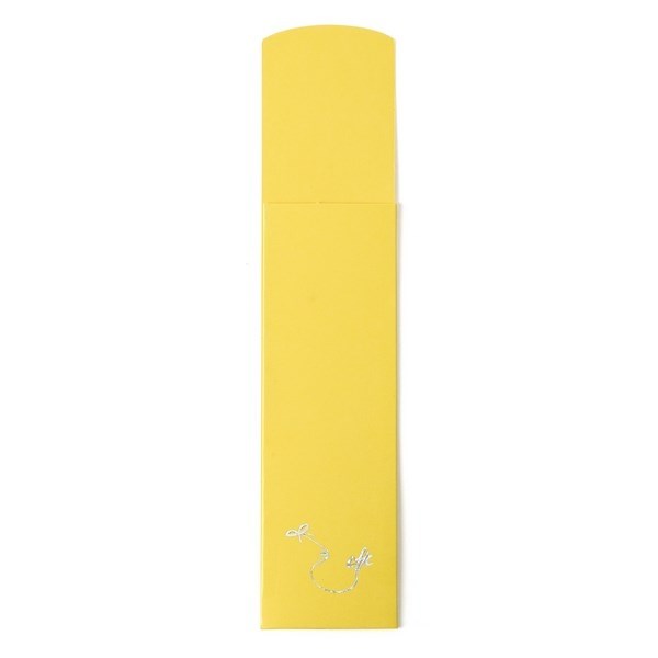 Etui individuel à crayon jaune Made in France