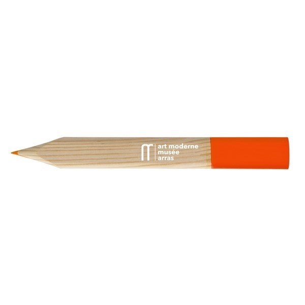 Crayon fluo orange surligneur
