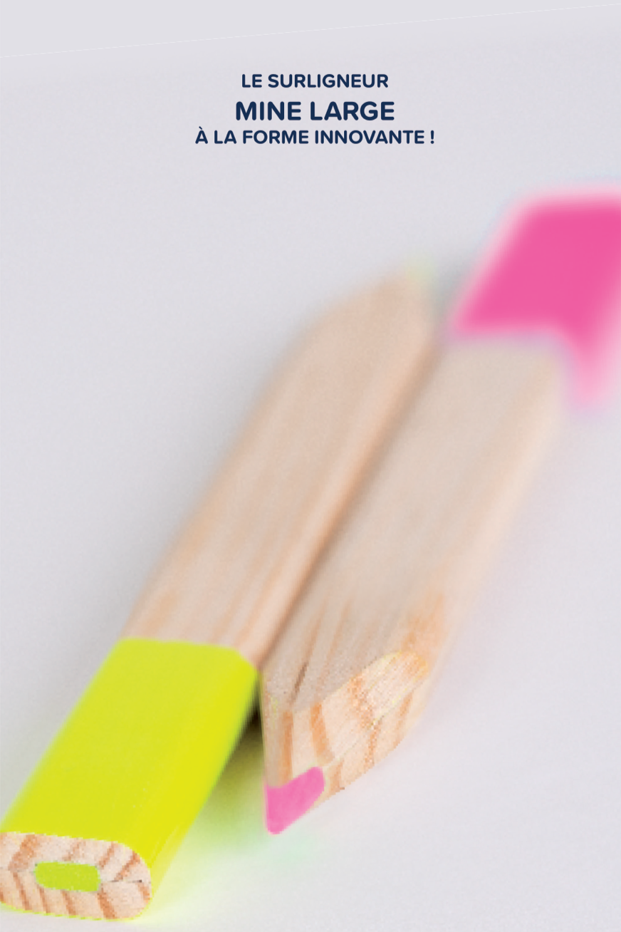 Crayon fluo orange surligneur - 2