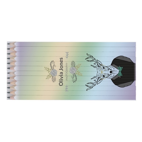 Set  12 graphite 17,6 cm