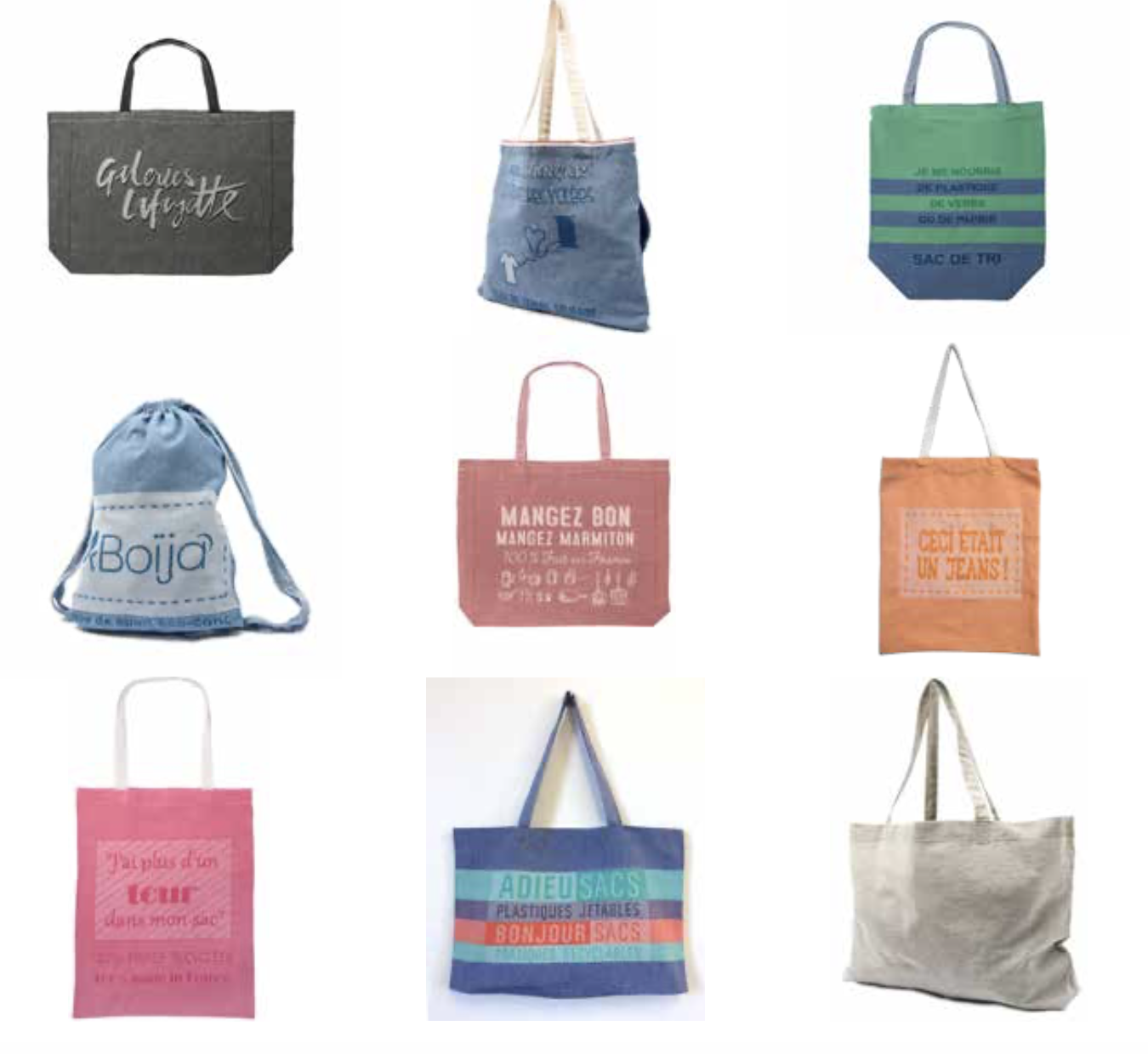 Tote Bag Classique Recyclé, Solidaire et Made in France - 8