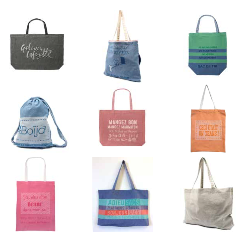 Tote Bag à poche Recyclé, Solidaire et Made in France - 7