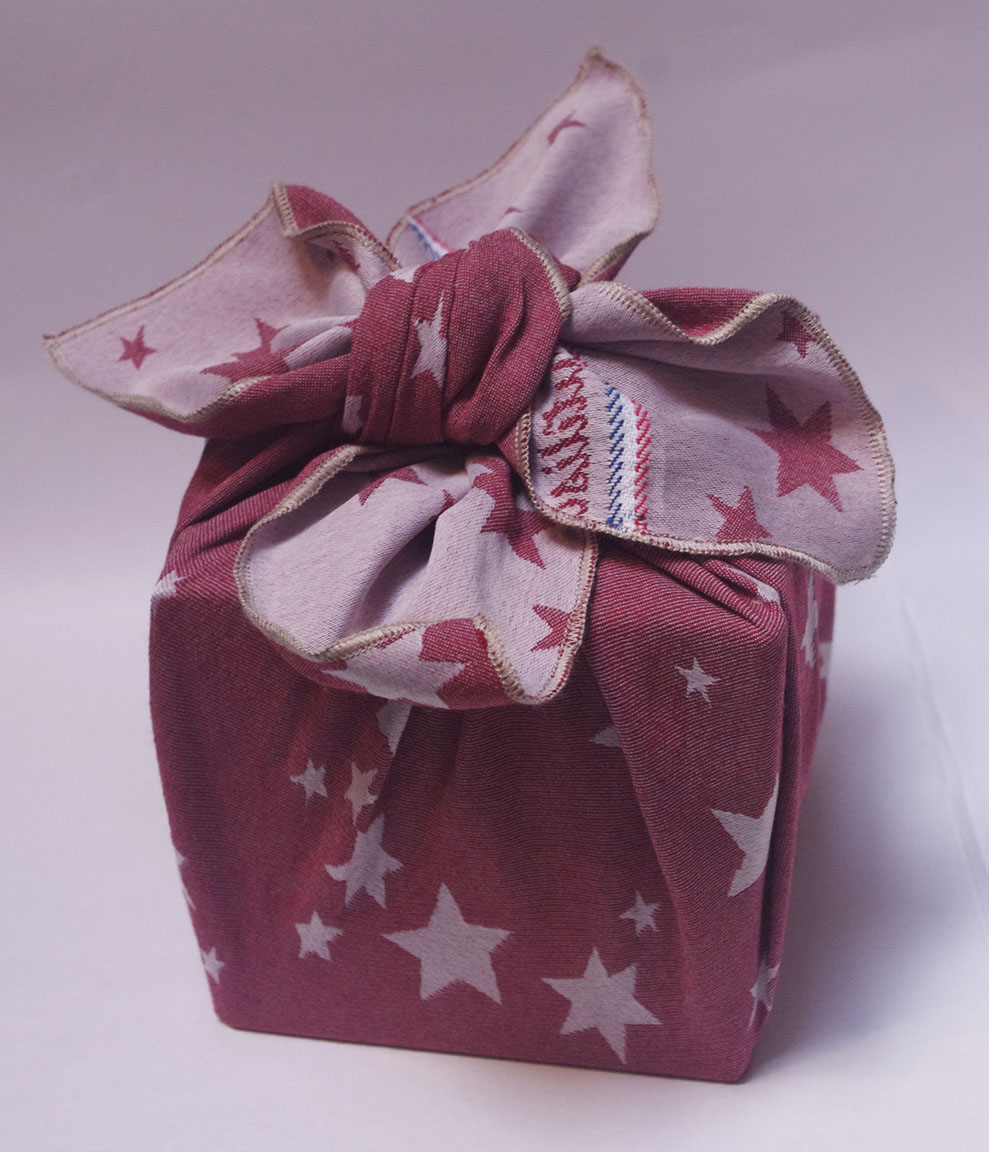 Furoshiki - Recyclé, Solidaire et Made in France - 50x50cm - 2