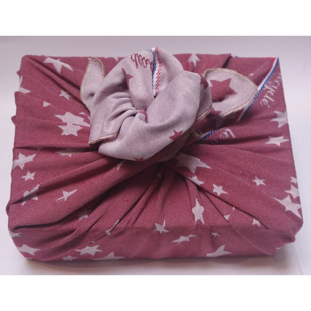 Furoshiki - Recyclé, Solidaire et Made in France - 50x50cm - 4