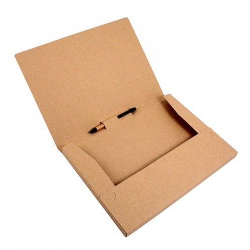 Pochette A4 en carton recyclé, Made in France - 3