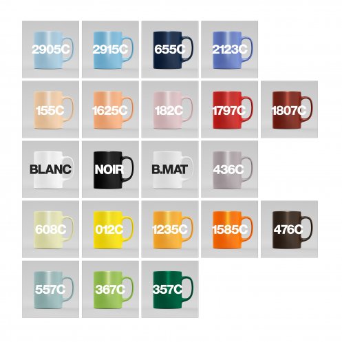 Mug céramique couleurs Louis - Made in Europe - 9