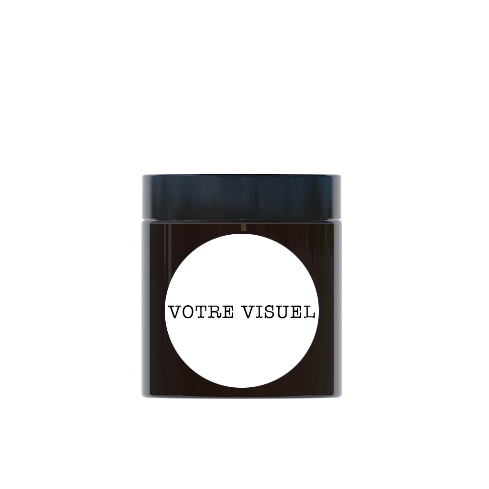 Bougie Made in France dans pot en verre fumé personnalisable - 7