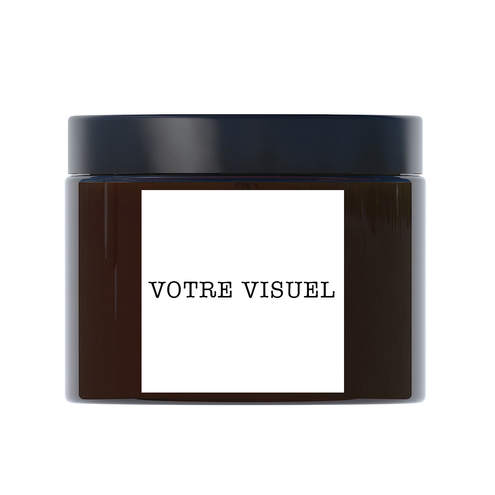 Bougie Made in France dans pot en verre fumé personnalisable - 8