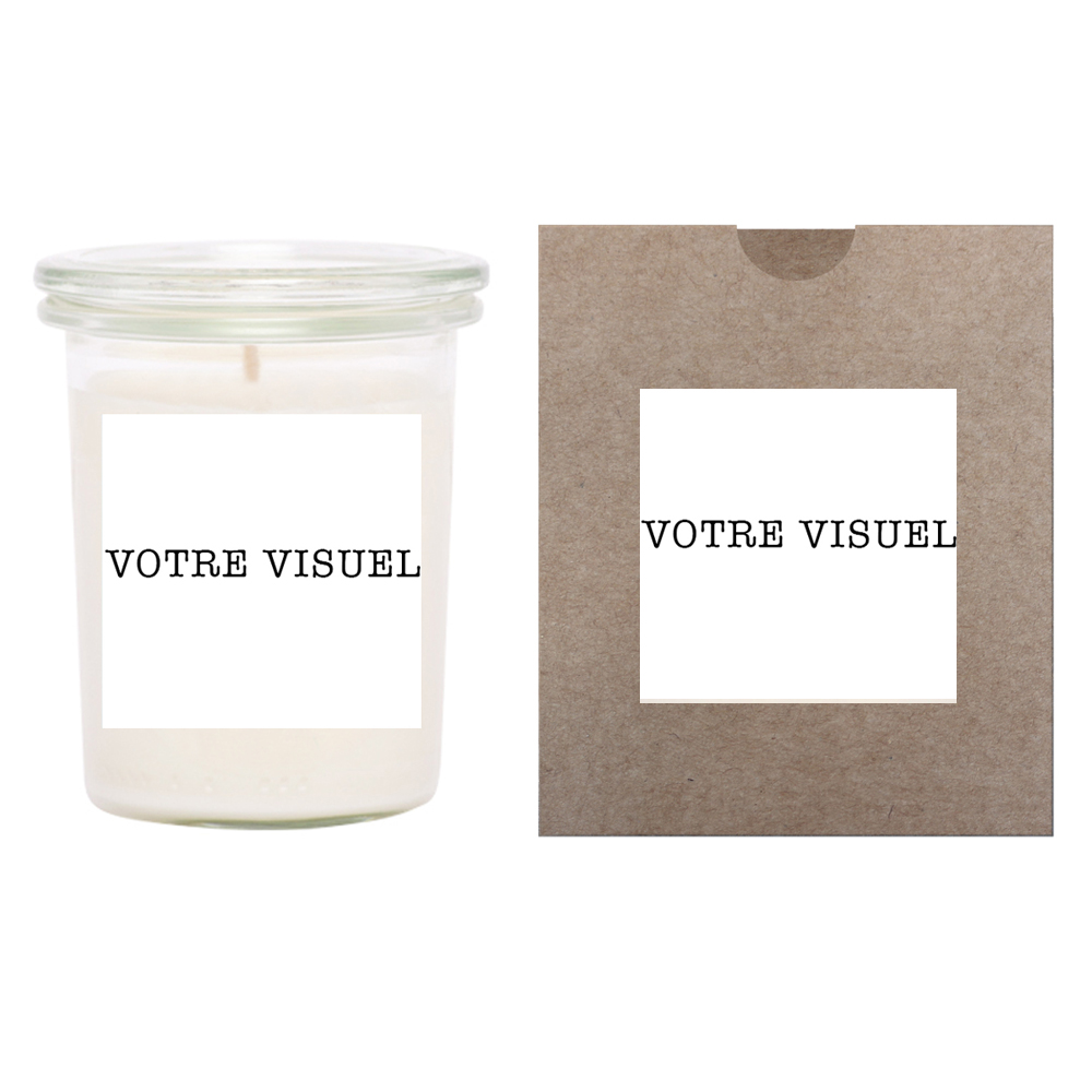 Bougie Made in France dans bocal Weck personnalisable - 2