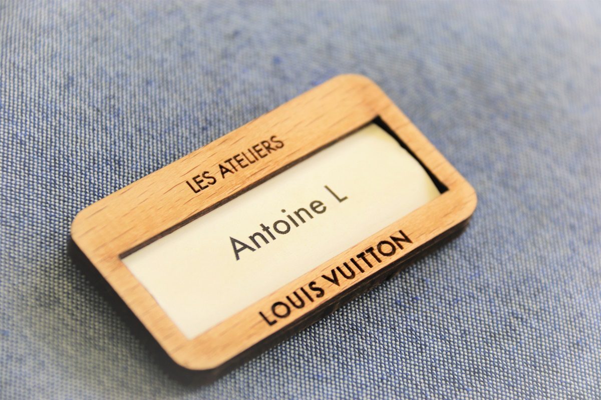 Badge à glissière en bois Made in France - 3