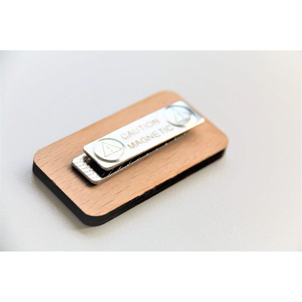 Badge à glissière en bois Made in France - 5