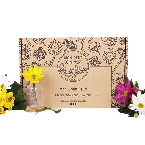 Kit de jardinage personnalisable - jardin fleuri