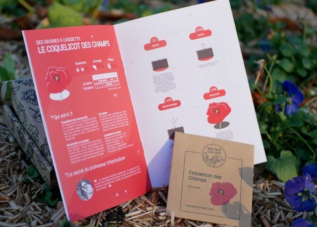 Kit de jardinage personnalisable - jardin fleuri - 3