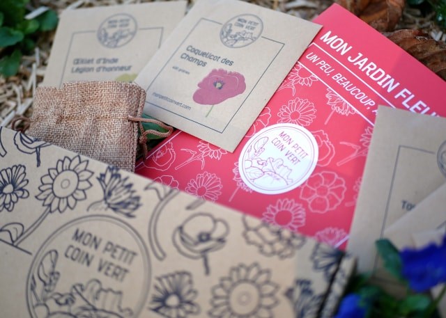 Kit de jardinage personnalisable - jardin fleuri - 4