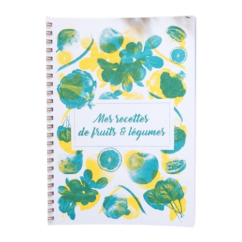 CARNET - MES RECETTES DE FRUITS & LÉGUMES