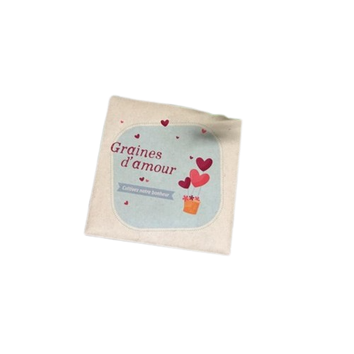 Sachets de graines bio pour baptême