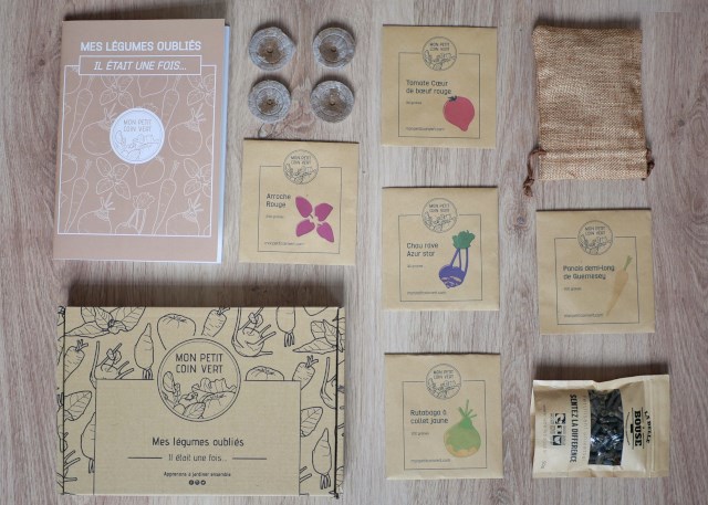 Kit de jardinage bio - Mes Légumes Oubliés - 6