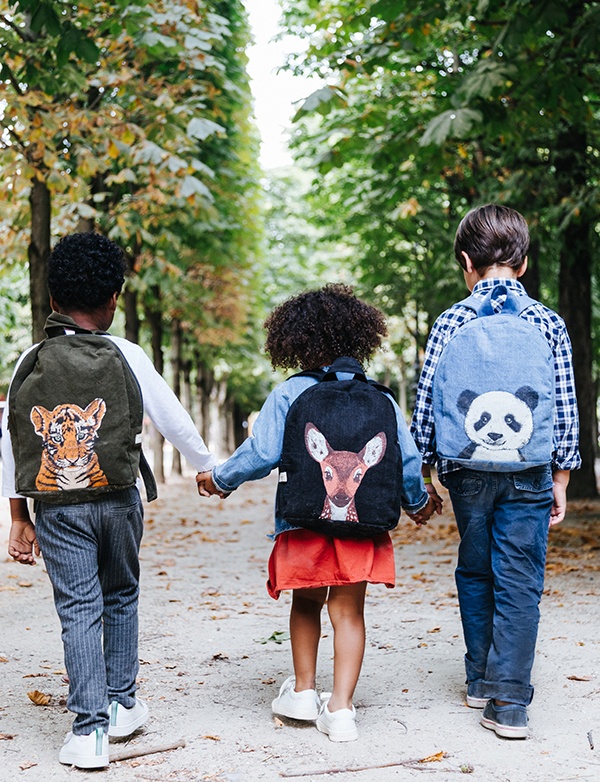 Hardy - Sac à dos maternelles en coton recyclé