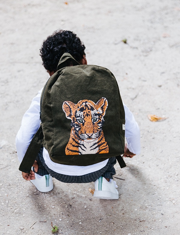 Hardy - Sac à dos maternelles en coton recyclé - 12