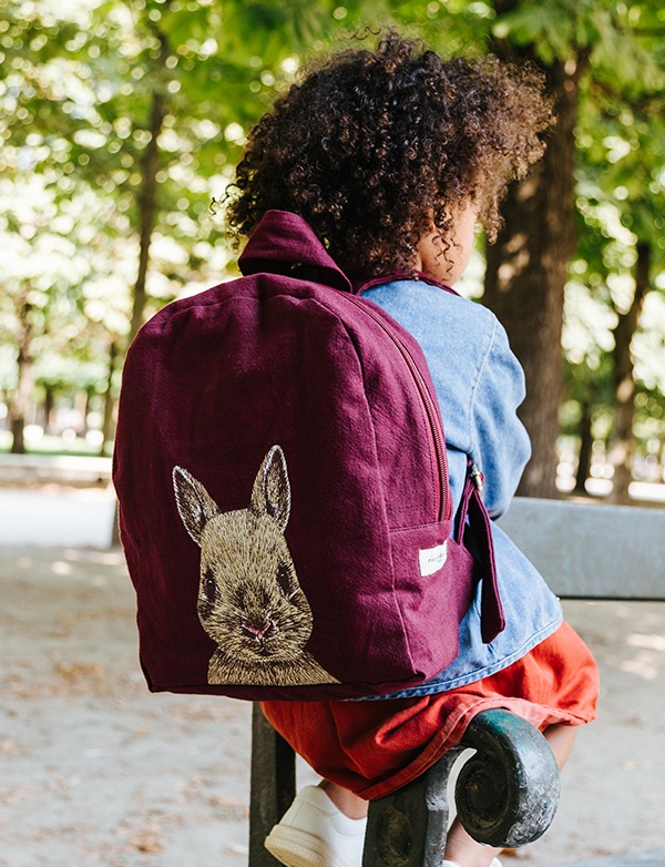 Hardy - Sac à dos maternelles en coton recyclé - 3