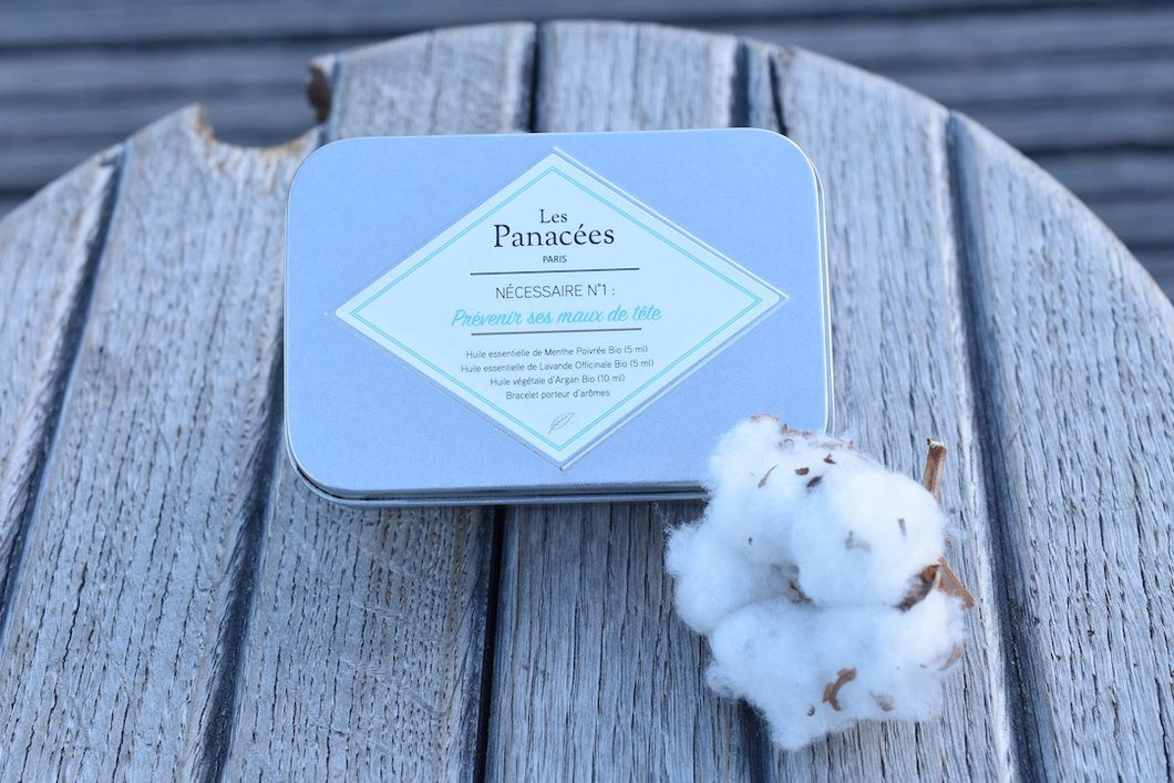 Coffret d'aromathérapie bio : Anti maux de tête -