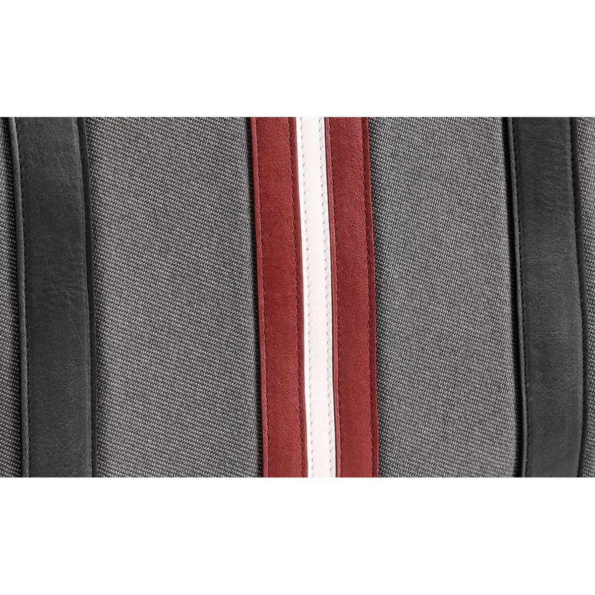 Sac ordinateur 15 pouces gris et bordeaux -