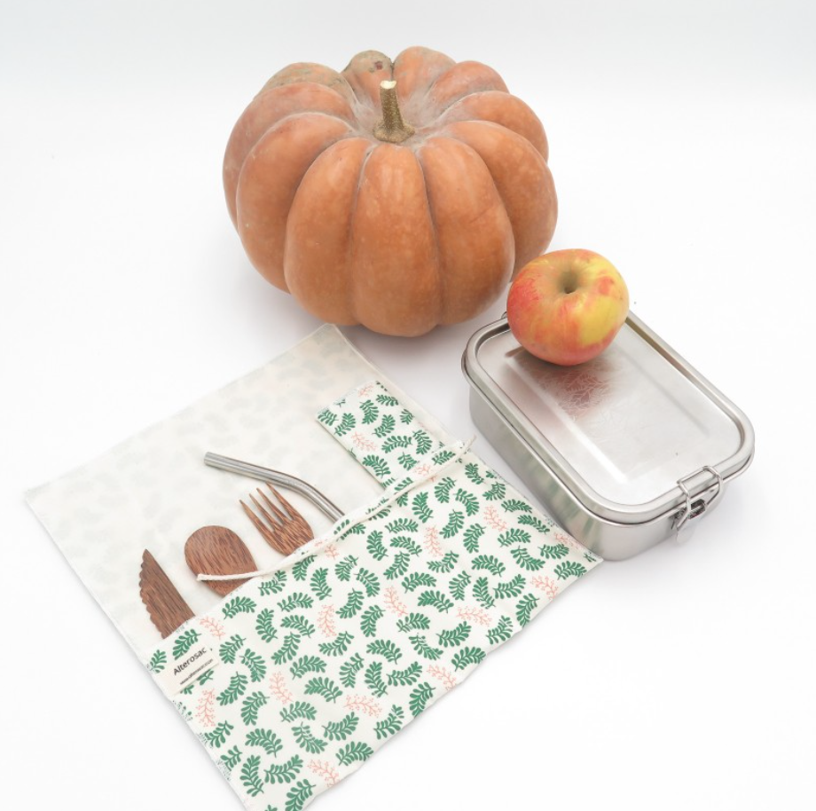 Etui à couverts en coton bio - 2