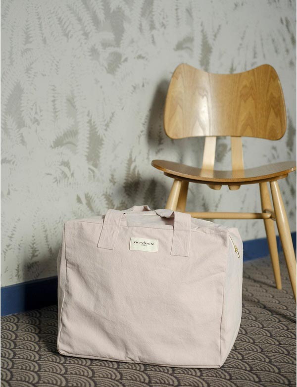 Sac 24h Célestin coton recyclé - Version maternité - 2