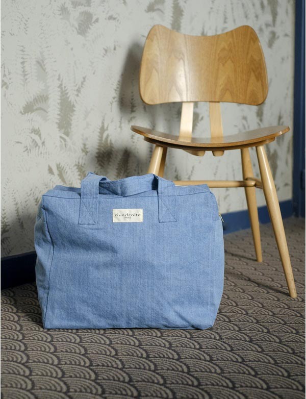 Sac 24h Célestin coton recyclé - Version maternité - 4