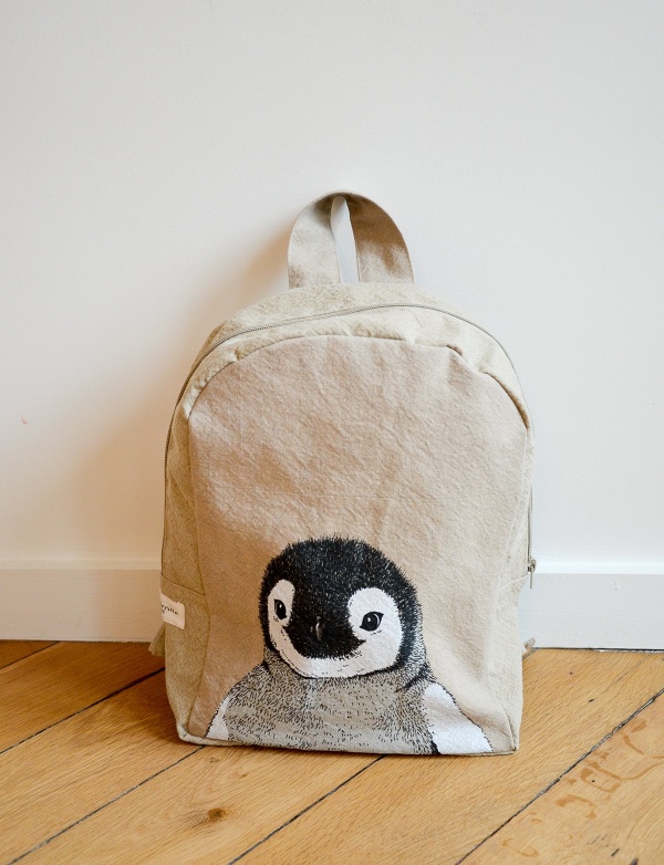 Hardy - Sac à dos des maternelles en coton recyclé -