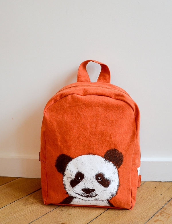 Hardy - Sac à dos des maternelles en coton recyclé -