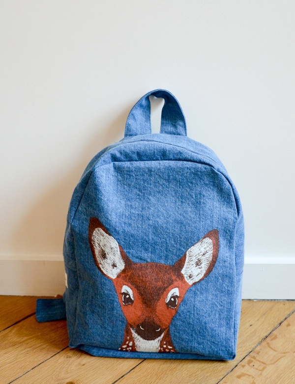 Hardy - Sac à dos des maternelles en coton recyclé -