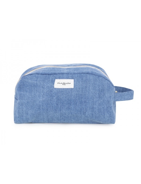 Hermel - la trousse de toilette en denim upcyclé - 4