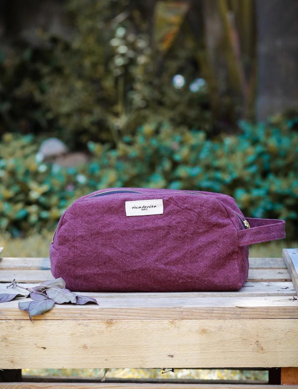 Hermel - la trousse de toilette en coton upcyclé - 3