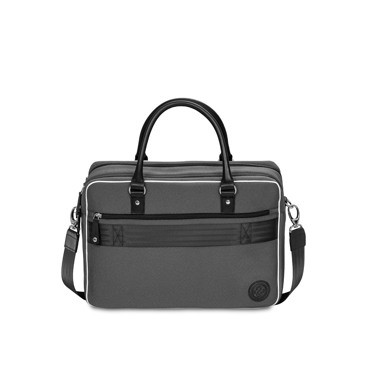 Sac ordinateur 15 pouces gris et noir - William - 3