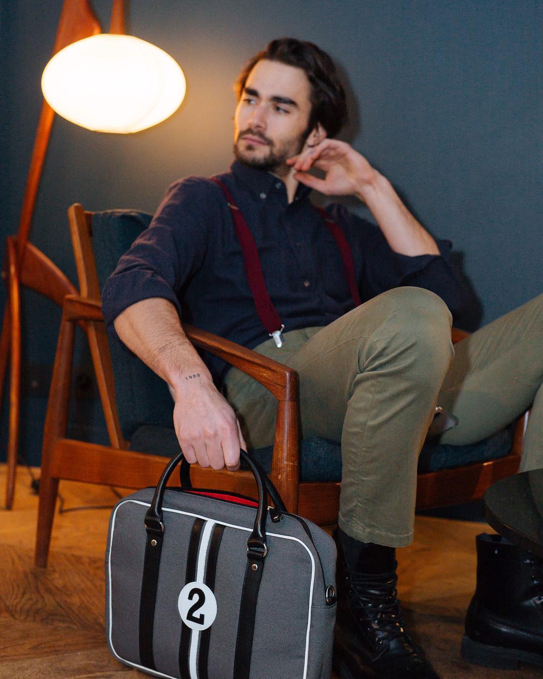 Sac ordinateur 15 pouces gris et noir - William - 8