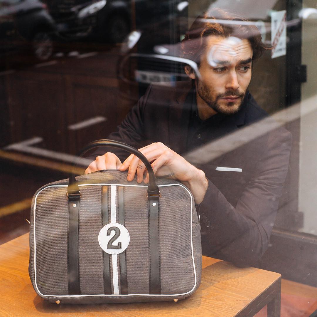 Sac ordinateur 15 pouces gris et noir - William - 9