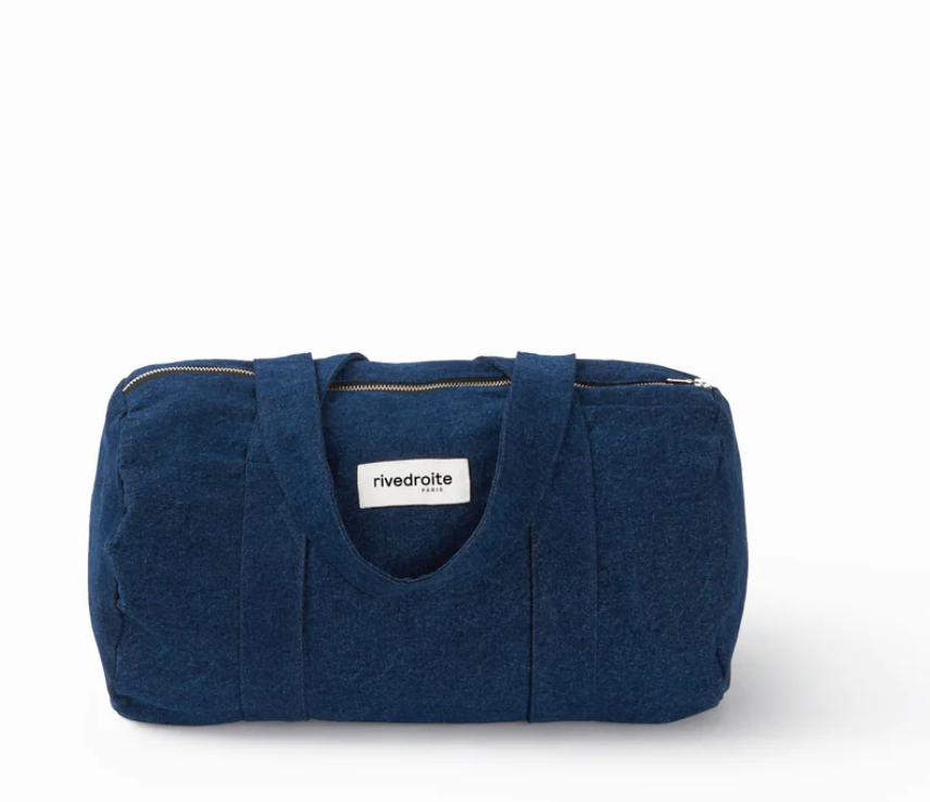 Charlot - Le grand sac polochon en denim upcyclé