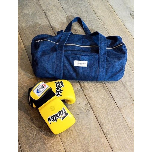 Charlot - Le grand sac polochon en denim upcyclé - 3