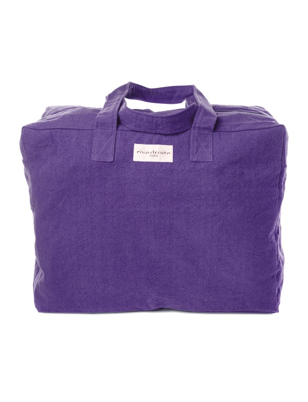 Elzevir, le grand sac weekend en coton recyclé - 10