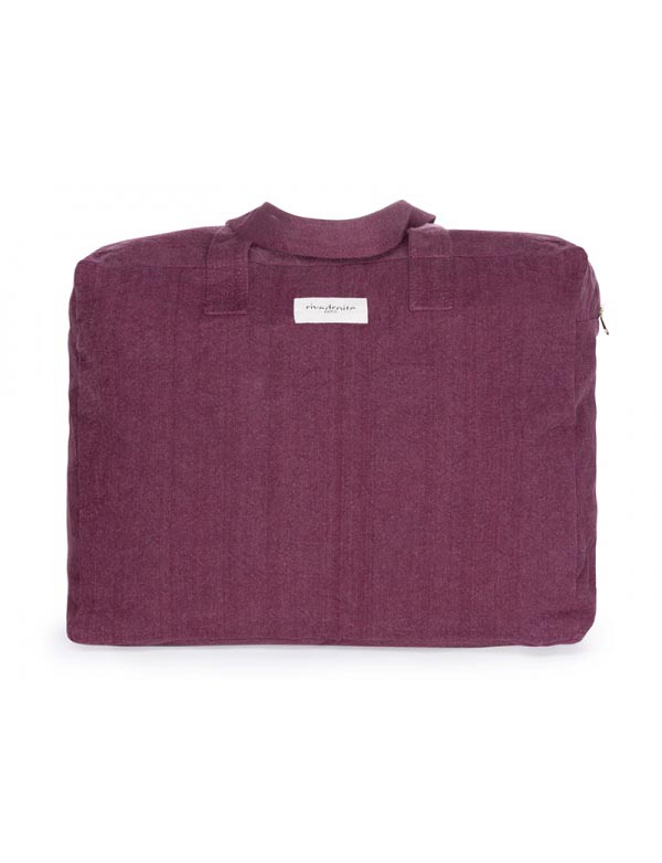 Elzevir, le grand sac weekend en coton recyclé - 11