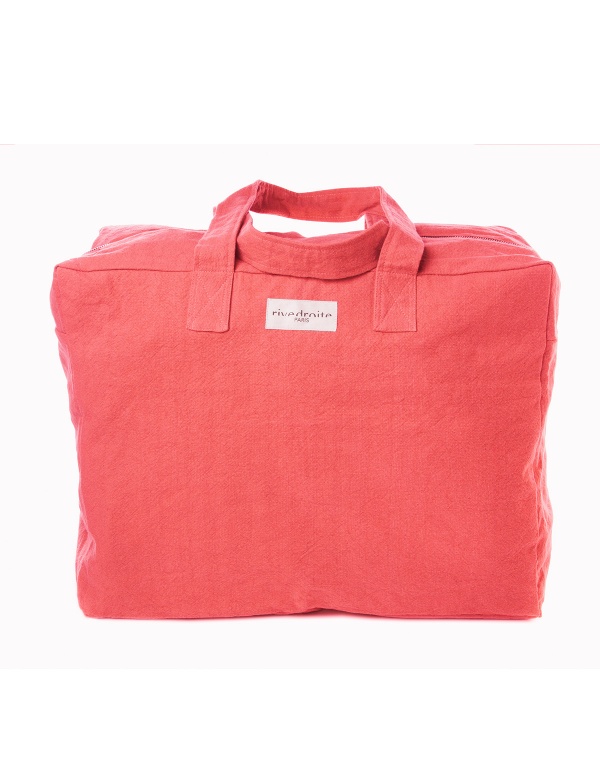 Elzevir, le grand sac weekend en coton recyclé