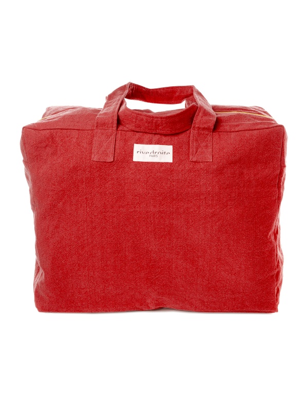 Elzevir, le grand sac weekend en coton recyclé - 8