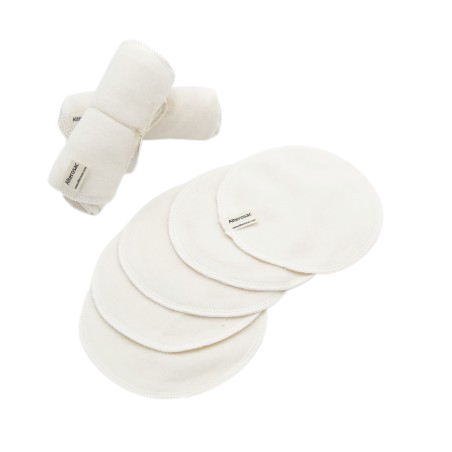 Lot de 5 lingettes lavables en coton bio multi-usages