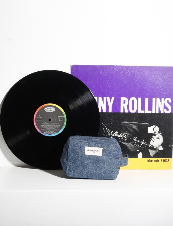 Tournelles la trousse beauté en denim upcyclé - 1