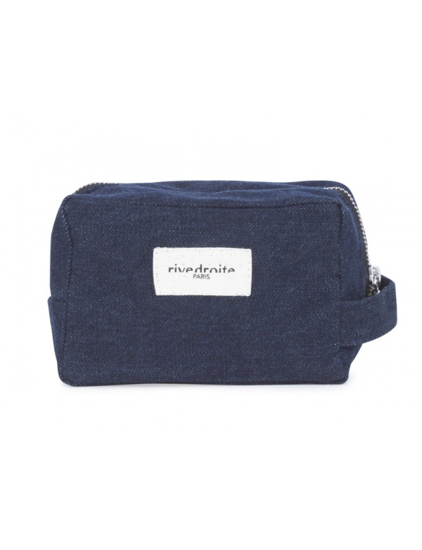 Tournelles la trousse beauté en denim upcyclé