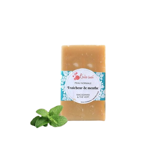 Savon solide biologique - Fraicheur de Menthe