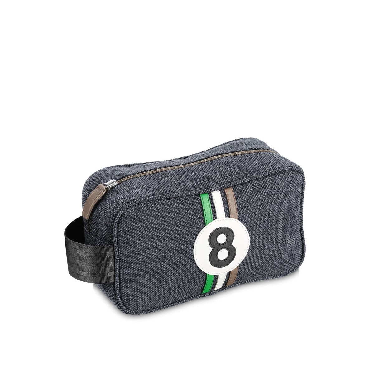 Trousse de toilette grise chinée - Bobby V8