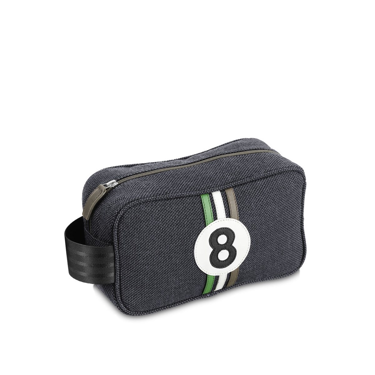 Trousse de toilette grise chinée - Bobby V8 -